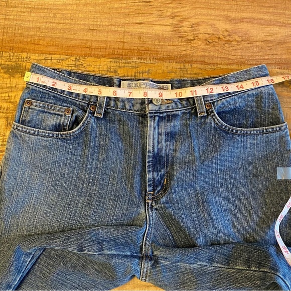Vintage Y2K Express Precision Fit Low Rise Flare Jeans Size 9/10 Regular - Picture 7 of 13